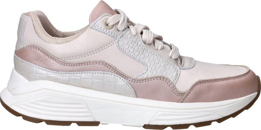 Xsensible Golden Gate Lady 33000.3 753 Soft Coral combi Stretchwalker Sneakers Dames Beige