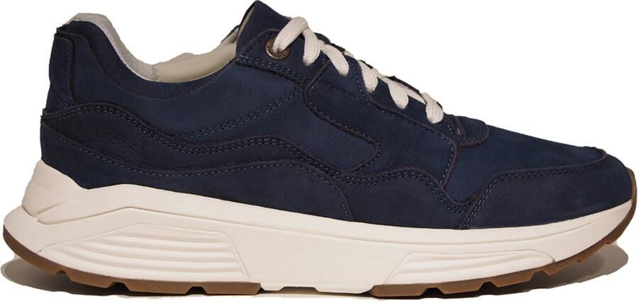XSENSIBLE Lage Sneakers Heren Golden Gate Men Leer Donkerblauw