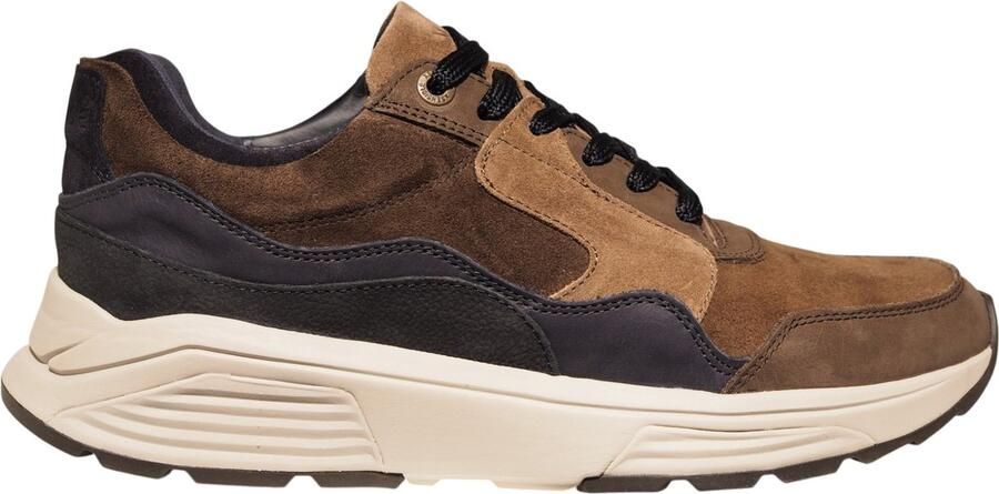 Xsensible Golden Gate Stretchwalker HX Sneakers Heren Bruin - Foto 2
