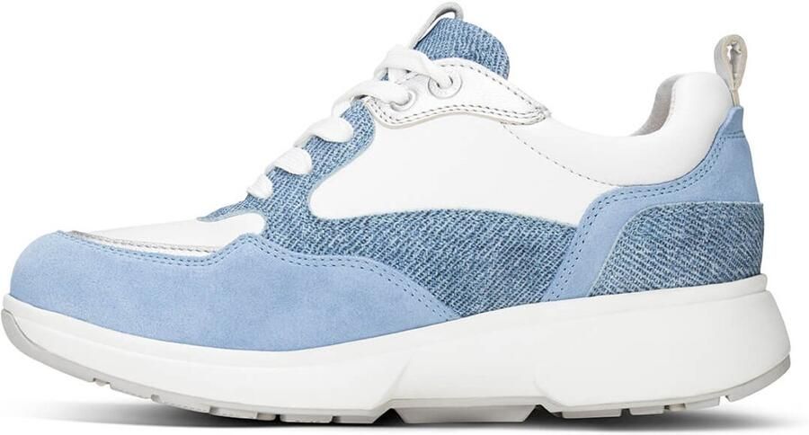 Xsensible Comfortsneaker dames Grenoble lichtblauw Steunzolen Bonne Shoe - Foto 4