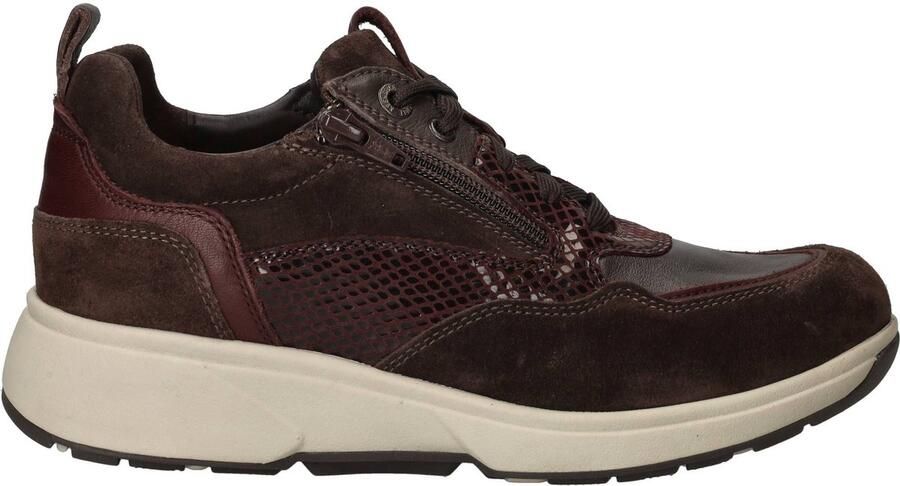 Xsensible Stretchwalker Sneaker Grenoble 30215.3.360 HX Dark Brown Combi - Foto 2