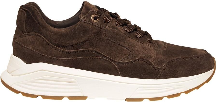 XSENSIBLE Lage Sneakers Heren Golden Gate Men Maat: 44 Materiaal: Suède Kleur: Bruin