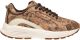 XSENSIBLE Lage Sneakers Dames Bailey Leer Bruin - Bruin