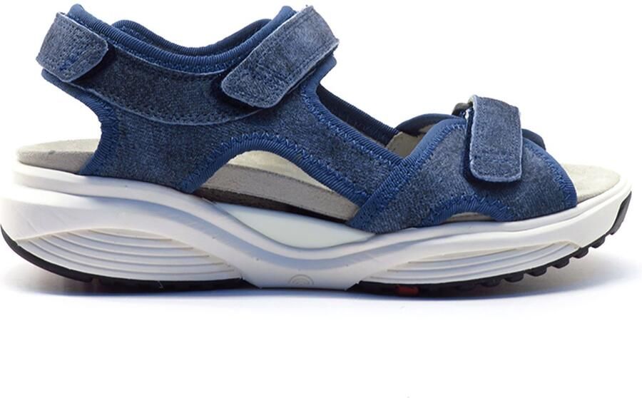 XSENSIBLE Sandalen Dames Nikiti Maat: 42 Materiaal: Textiel Kleur: Blauw - Foto 2