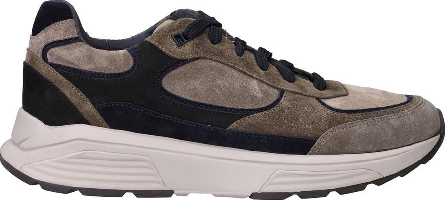 XSENSIBLE Lage Sneakers Heren Manhattan Suède Bruin