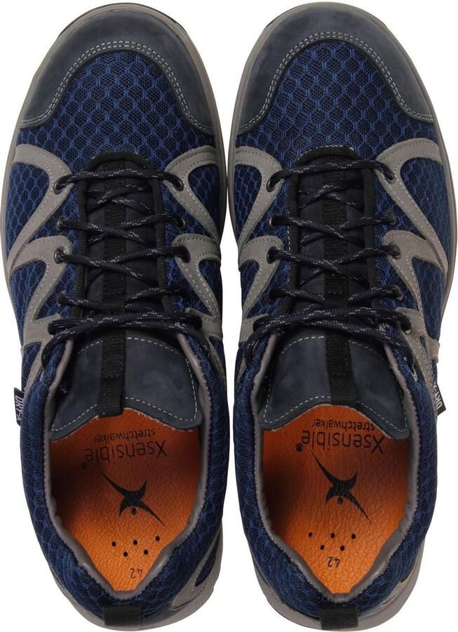Xsensible Sneakers Heren Lage sneakers Herenschoenen Canvas 40402.5 Blauw combi - Foto 3