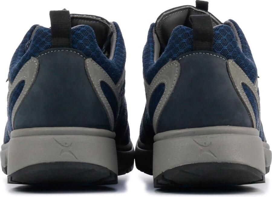 Xsensible Sneakers Heren Lage sneakers Herenschoenen Canvas 40402.5 Blauw combi - Foto 4