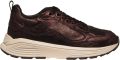 XSENSIBLE Lage Sneakers Dames Milau Suède Paars - Bordeaux