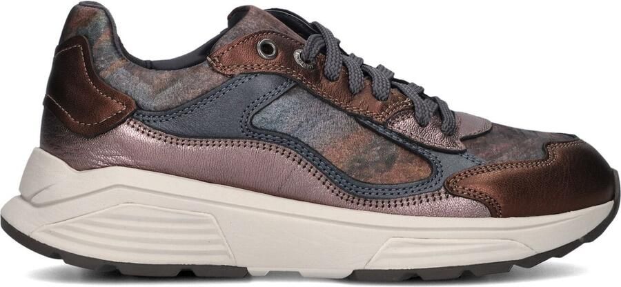 XSENSIBLE Lage Sneakers Dames Milau Maat: 41 Materiaal: Leer Kleur: Brons