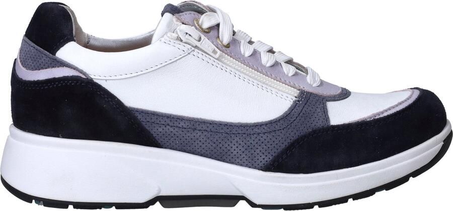 XSENSIBLE Lage Sneakers Dames Pristina Leer Zwart