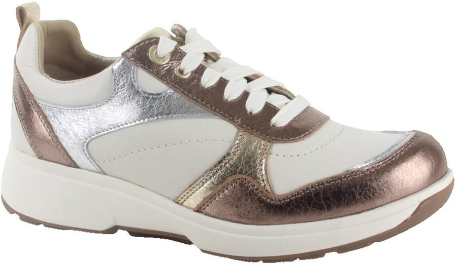 XSENSIBLE Lage Sneakers Dames Pula Leer Beige