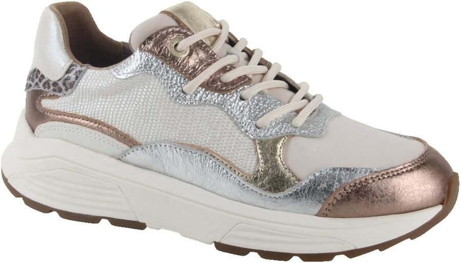 XSENSIBLE Lage Sneakers Dames Rainbow Maat: 42 Materiaal: Leer Kleur: Beige - Foto 2