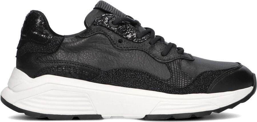 XSENSIBLE Lage Sneakers Dames Rainbow Maat: 37 Materiaal: Leer Kleur: Zwart - Foto 2