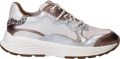 XSENSIBLE Lage Sneakers Dames Rainbow Leer Beige - Beige