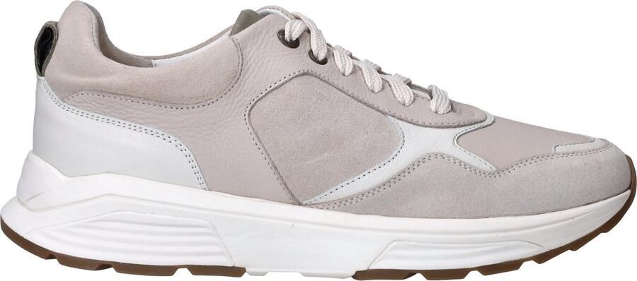 XSENSIBLE Lage Sneakers Heren Rialto Leer Beige