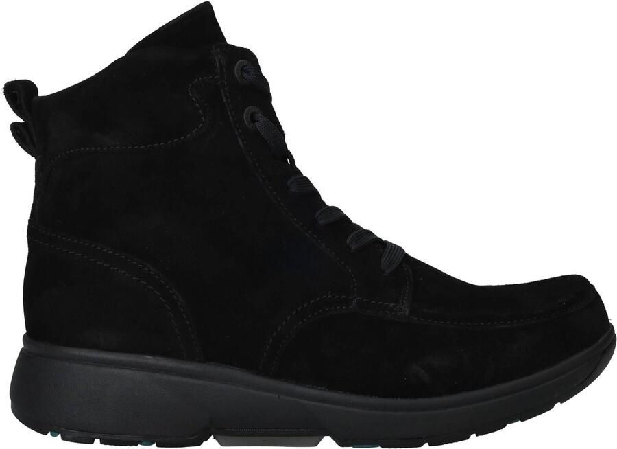 XSENSIBLE Hoge Sneakers Dames Romagna Suède Zwart