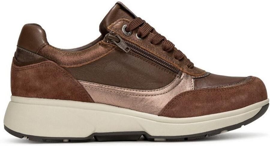 Xsensible -Dames bruin sneakers