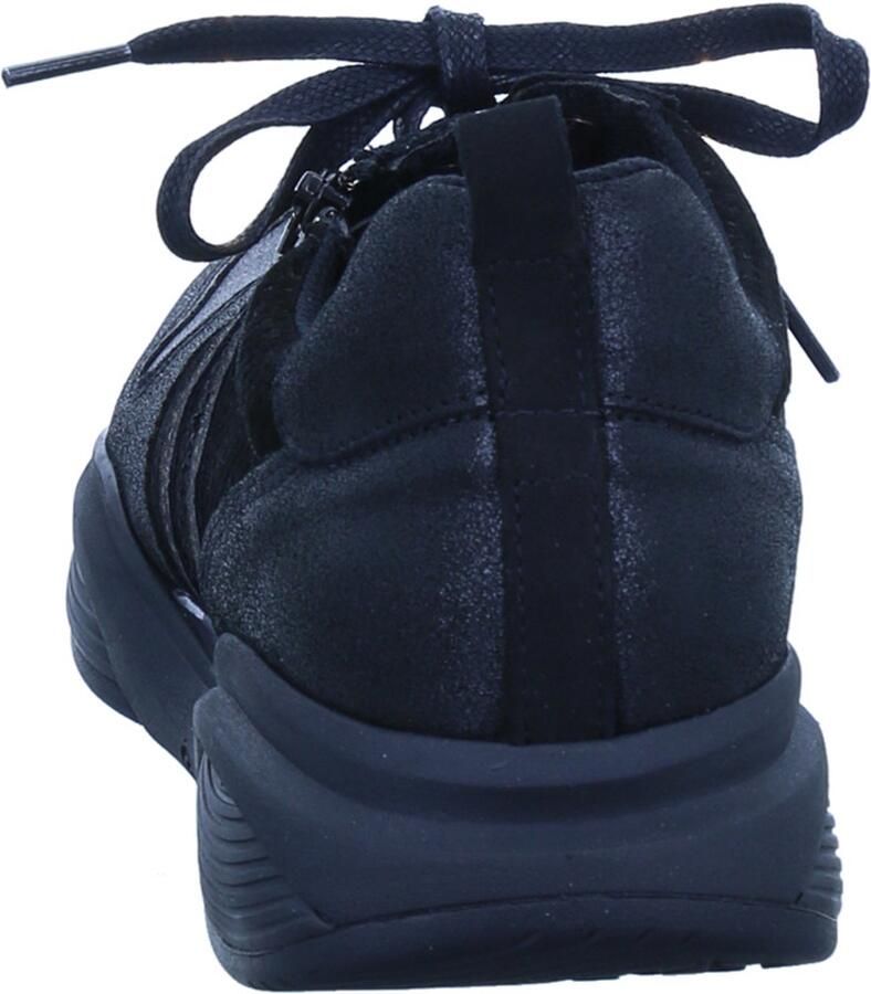 Xsensible SWX11 30085.3.002 Zwarte dames sneaker met rits en uitneembaar voetbed - Foto 2