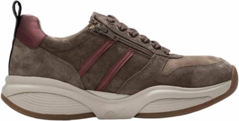 Xsensible Sneaker Stretchwalker Women SWX3 Dark Taupe Combi