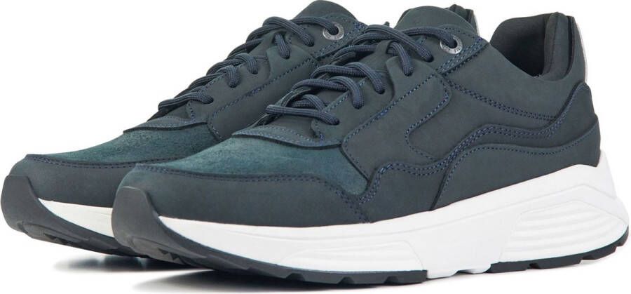 XSENSIBLE Lage Sneakers Heren Golden Gate Men Maat: 40 Materiaal: Suède Kleur: Donkerblauw - Foto 11