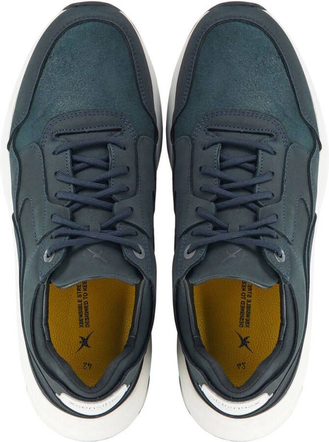 XSENSIBLE Lage Sneakers Heren Golden Gate Men Maat: 40 Materiaal: Suède Kleur: Donkerblauw - Foto 3