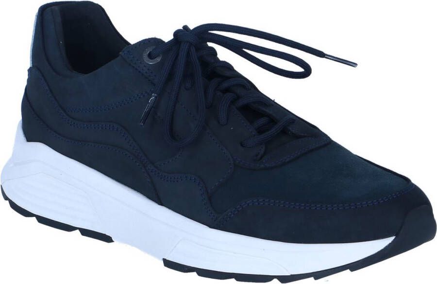 XSENSIBLE Lage Sneakers Heren Golden Gate Men Maat: 40 Materiaal: Suède Kleur: Donkerblauw - Foto 4