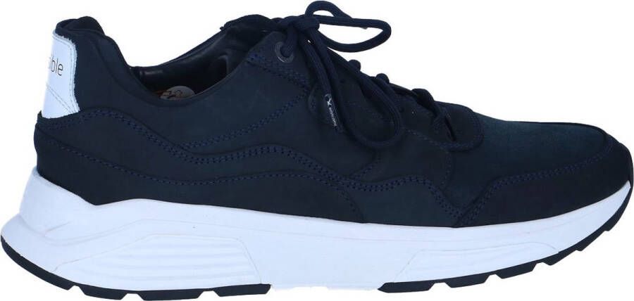 XSENSIBLE Lage Sneakers Heren Golden Gate Men Maat: 40 Materiaal: Suède Kleur: Donkerblauw - Foto 10