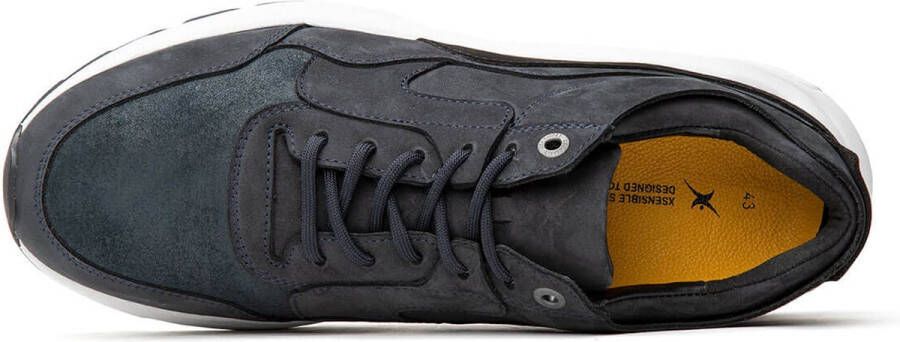 XSENSIBLE Lage Sneakers Heren Golden Gate Men Maat: 40 Materiaal: Suède Kleur: Donkerblauw - Foto 14