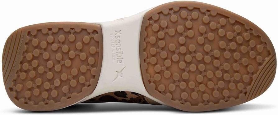Xsensible Stretchwalker Dames sneaker Artikel SWX 11 30085.2.336 Cognac Extra breed Wijdte H