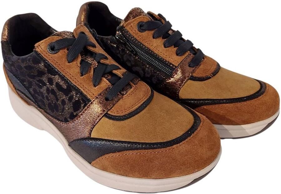 Xsensible Stretchwalker Sneaker Andorra 30229.2.370 HX Cognac Combi