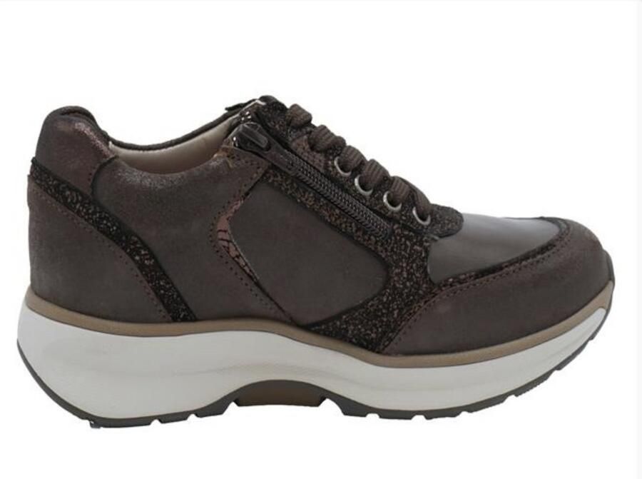 Xsensible Stretchwalker Sneaker Georgia 30151.3.307 GX Donkerbruin Combi