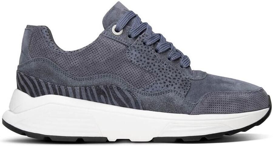 Xsensible Stretchwalker Sneaker Golden Gate Lady 33000.2.259 GX Denim Fantasy Blauw