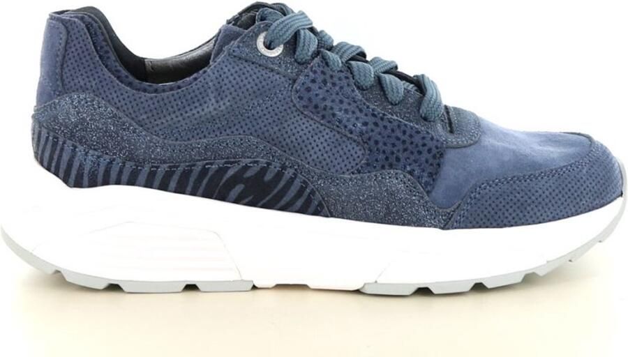 Xsensible Stretchwalker Sneaker Golden Gate Lady 33000.2.259 GX Denim Fantasy Blauw