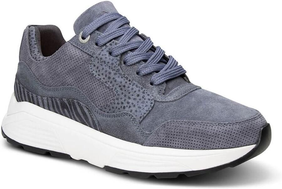 Xsensible Stretchwalker Sneaker Golden Gate Lady 33000.2.259 GX Denim Fantasy Blauw