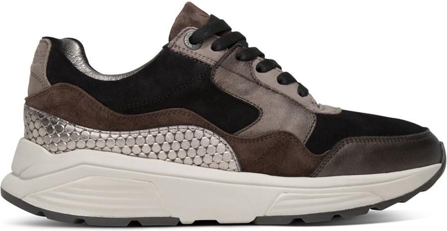 Xsensible Stretchwalker Sneaker Golden Gate Lady 33000.2.383 Dark Brown Fantasy - Foto 2