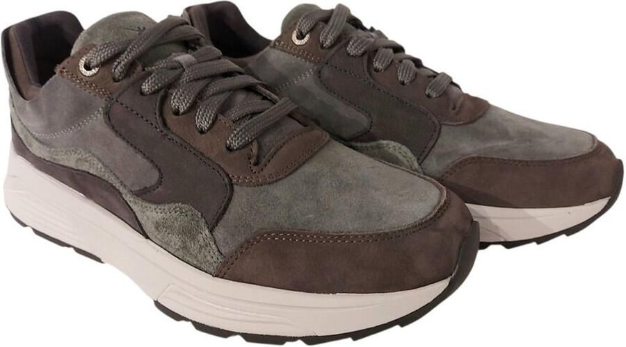 Xsensible Stretchwalker Sneaker Golden Gate Men 33200.2.869 HX Carbon Groen Combi