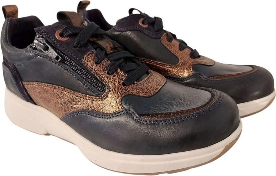 Xsensible Stretchwalker Sneaker Grenoble 30215.3.218 HX Navy Combi Wijdte H - Foto 2