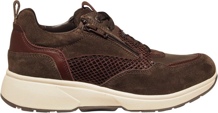 XSENSIBLE Lage Sneakers Grenoble Maat: 41 Materiaal: Suède Kleur: Bruin