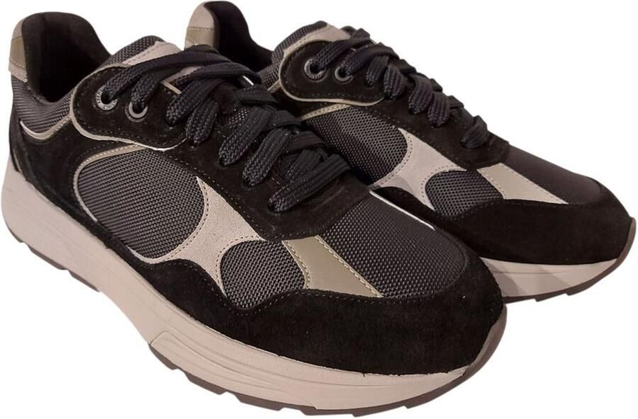 Xsensible Stretchwalker Sneaker Helix Men 33203.5.080 H Zwart Combi - Foto 2