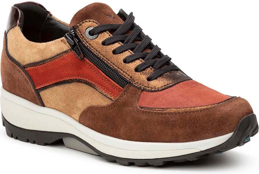 Xsensible Stretchwalker Sneaker Lucca 30112.2.321 GX Bruin Brons Combi 6½ - Foto 7
