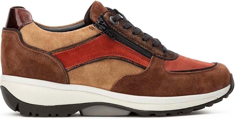 Xsensible Stretchwalker Sneaker Lucca 30112.2.321 GX Bruin Brons Combi 6½