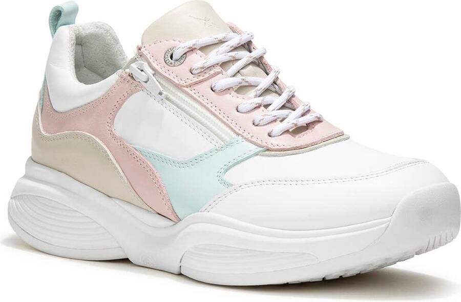 Xsensible Moderne damessneaker in effen kleur - Foto 4