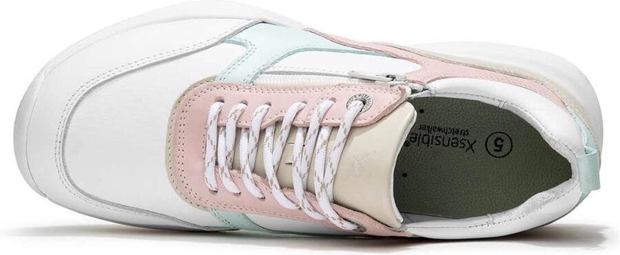 Xsensible Moderne damessneaker in effen kleur - Foto 5