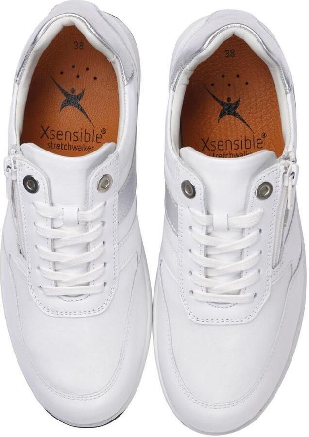 Xsensible Vrouwen Leren Lage sneakers Damesschoenen 30201.3 tokio Wit - Foto 3