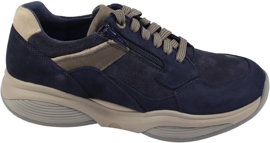 Xsensible SWX14 30088 Veterschoenen Sportief Mannen blauw nubuck suede