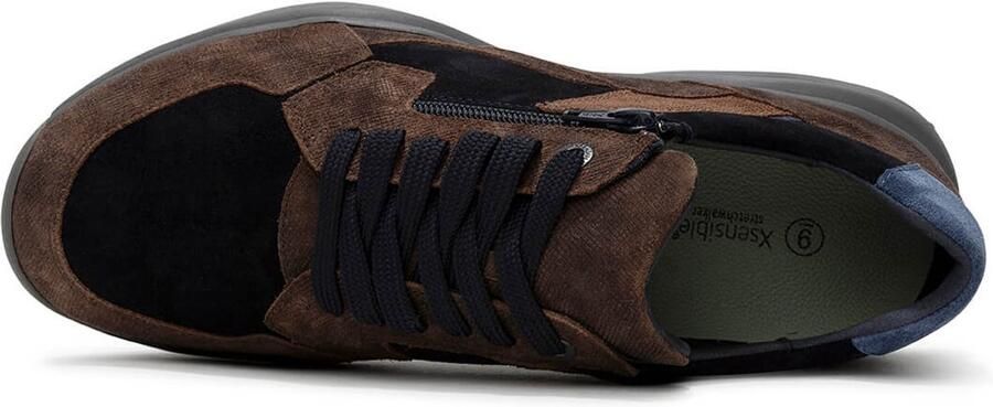 Xsensible Stretchwalker Sneaker SWX14 30088.2.352 HX Bruin Combi - Foto 2