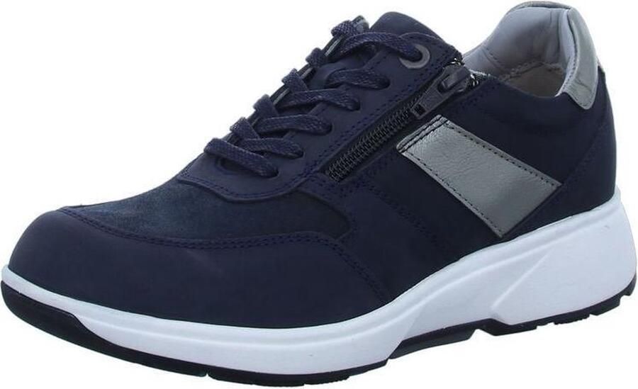 Xsensible Vrouwen Nubuck Lage sneakers Damesschoenen 30201.2 nub Blauw - Foto 6