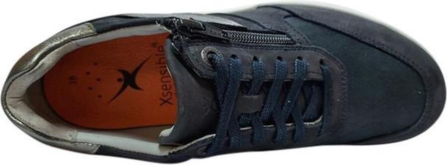 Xsensible Vrouwen Nubuck Lage sneakers Damesschoenen 30201.2 nub Blauw - Foto 15