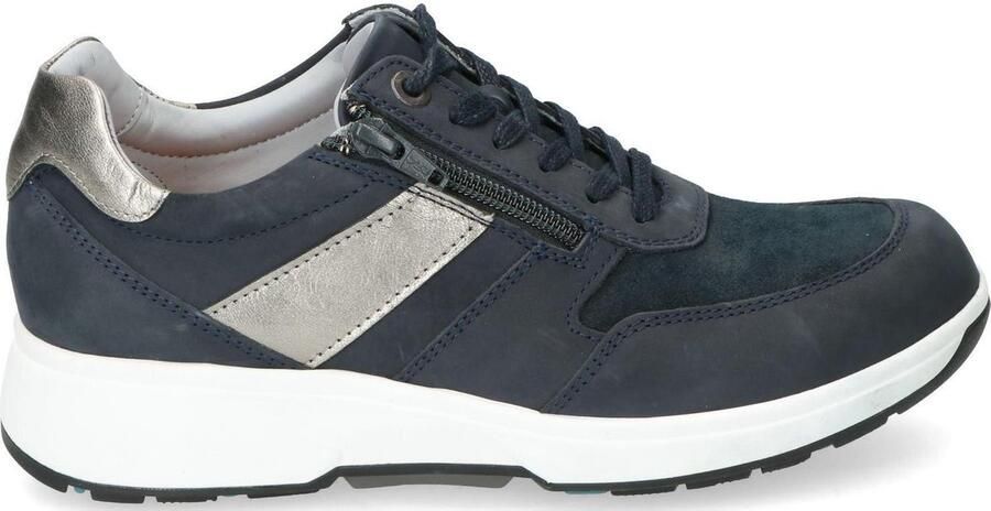 Xsensible Vrouwen Nubuck Lage sneakers Damesschoenen 30201.2 nub Blauw - Foto 8