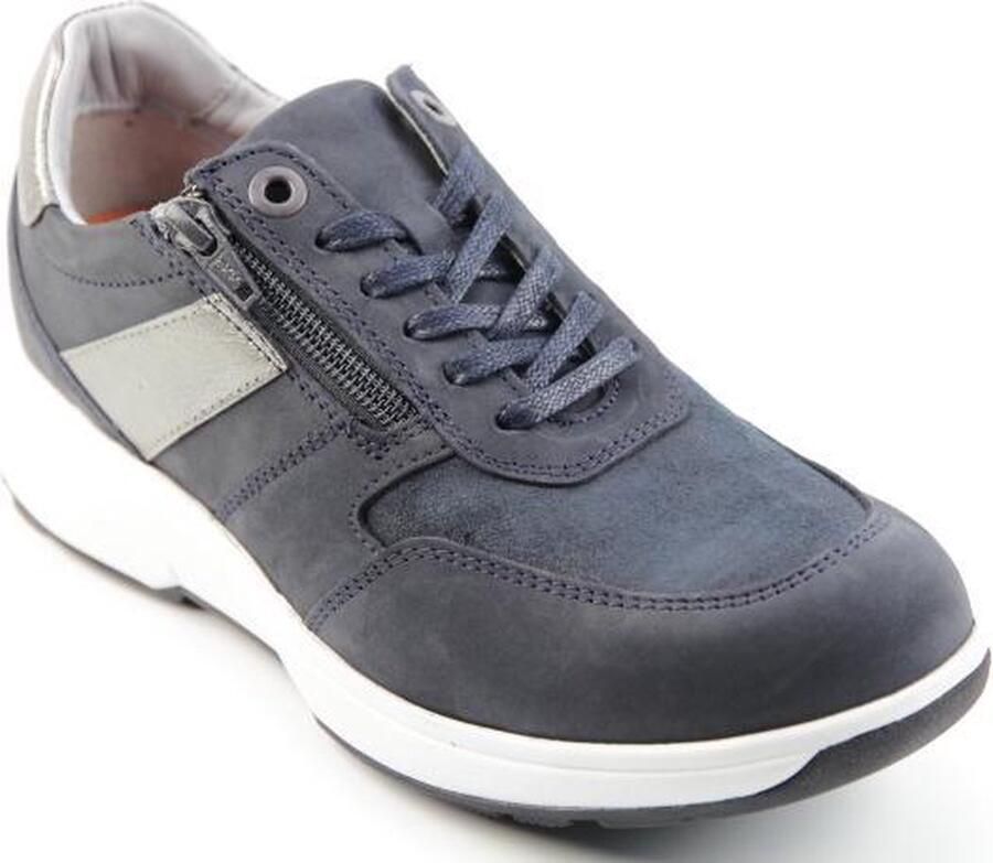 Xsensible Vrouwen Nubuck Lage sneakers Damesschoenen 30201.2 nub Blauw - Foto 2